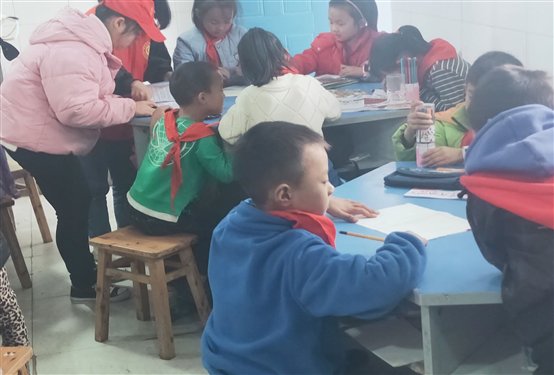 金年会组织学生志愿者开展义务支教活动