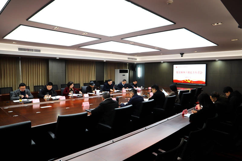 学校党委领导班子召开2022年度民主生活会